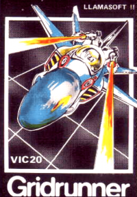 Gridrunner Vic-20  box art